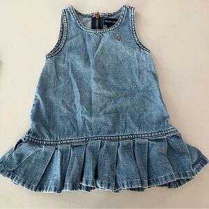 Ralph Lauren Light Blue Denim Top